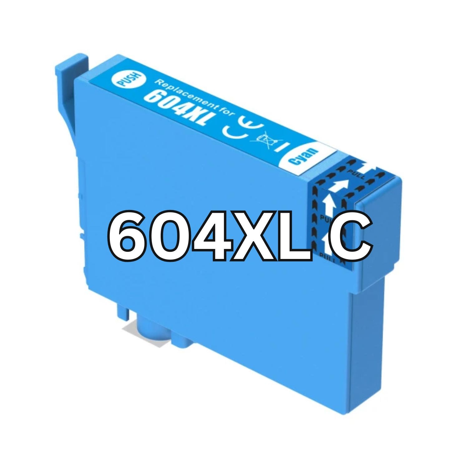 Epson 604XLC Cyan mustepatruuna, tarvike, T10H2 C, 350 sivua