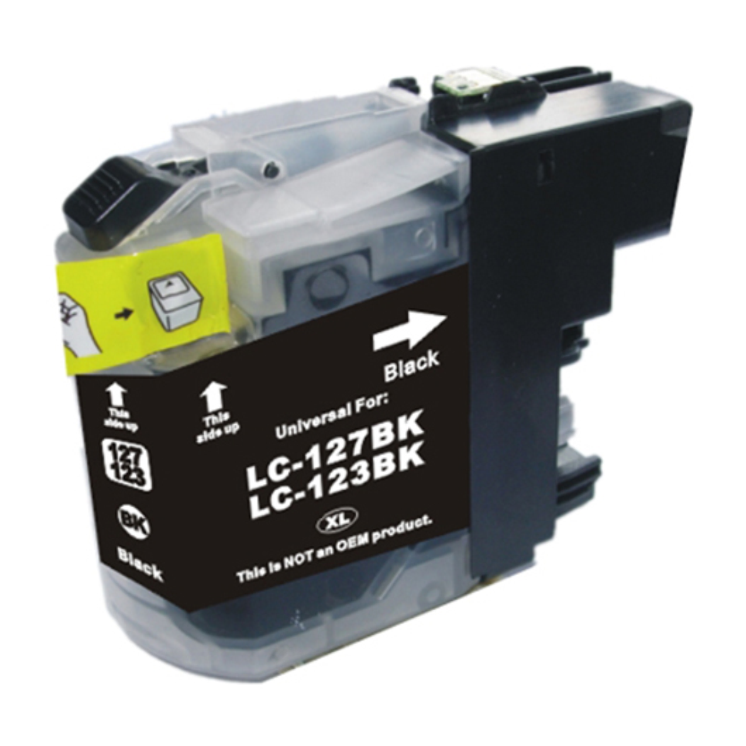 Brother LC-123BK ink cartridge, accessory 20.6ml Black, Warranty 3 years.