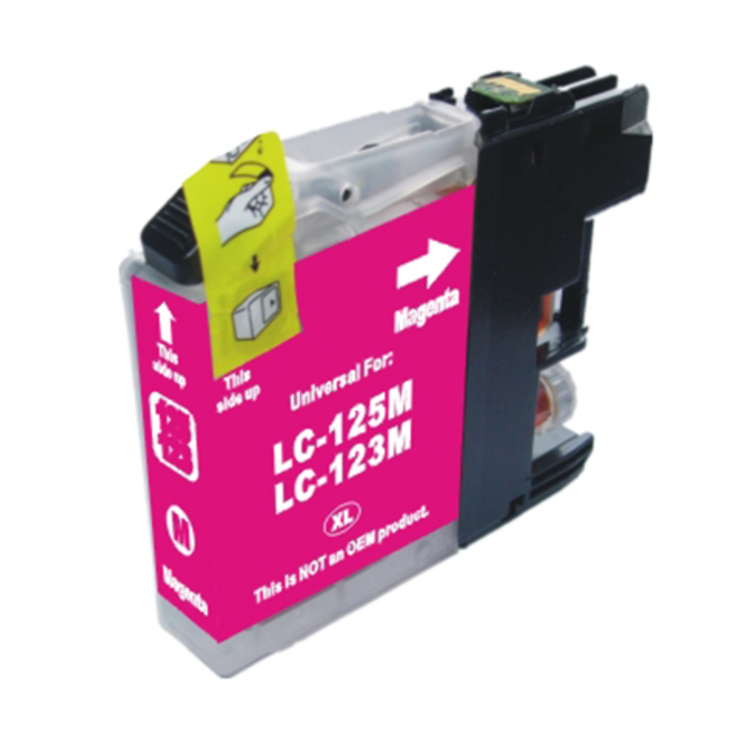 Brother LC-123M ink cartridge, accessory 10ml Magenta, Warranty 3 years.