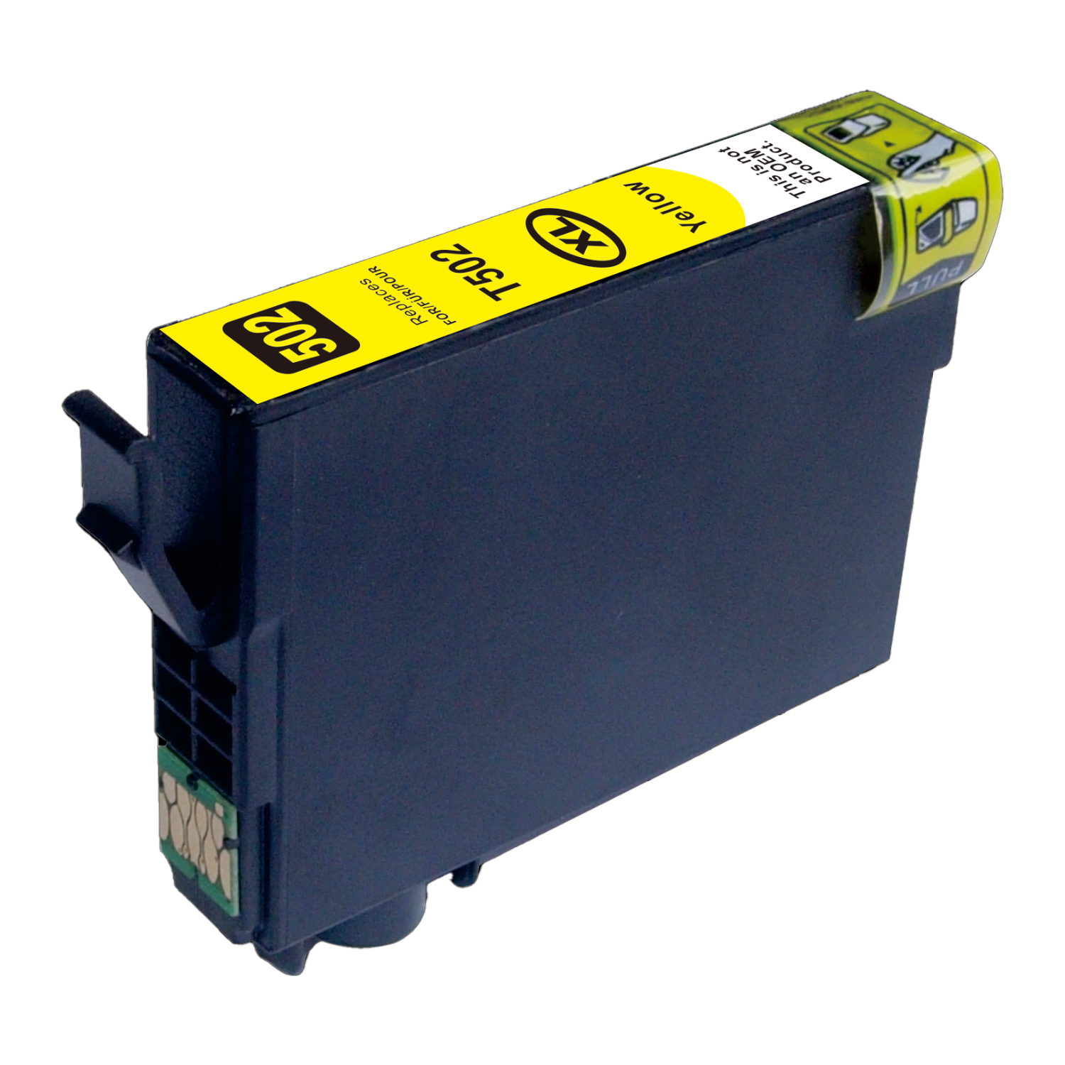 Epson 502XL Y ink cartridge, accessory 470 pages, C13T02W44010 Yellow