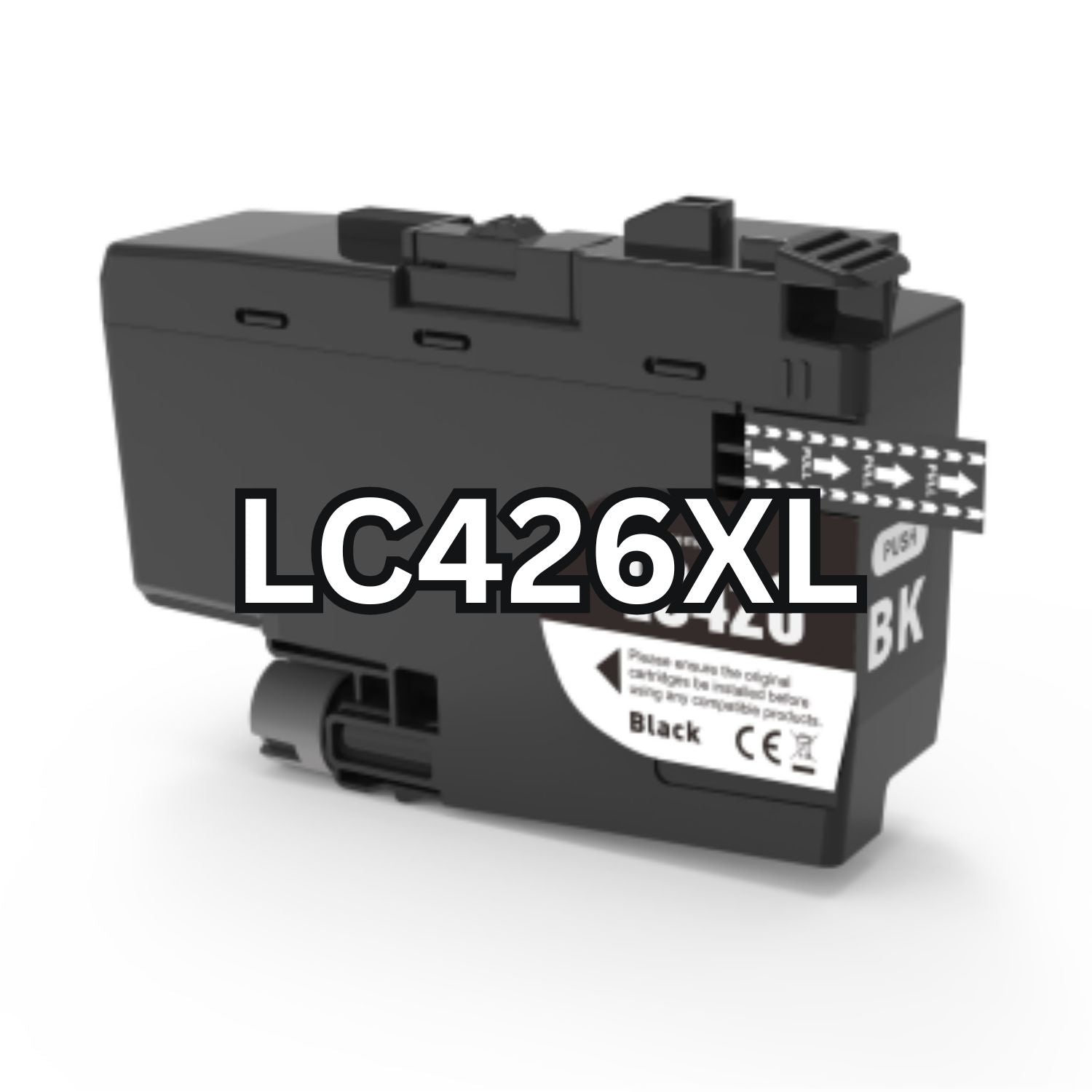 Brother LC-426XLBK bläckpatron, reserv, 6000 sidor, svart, garanti 3 år.