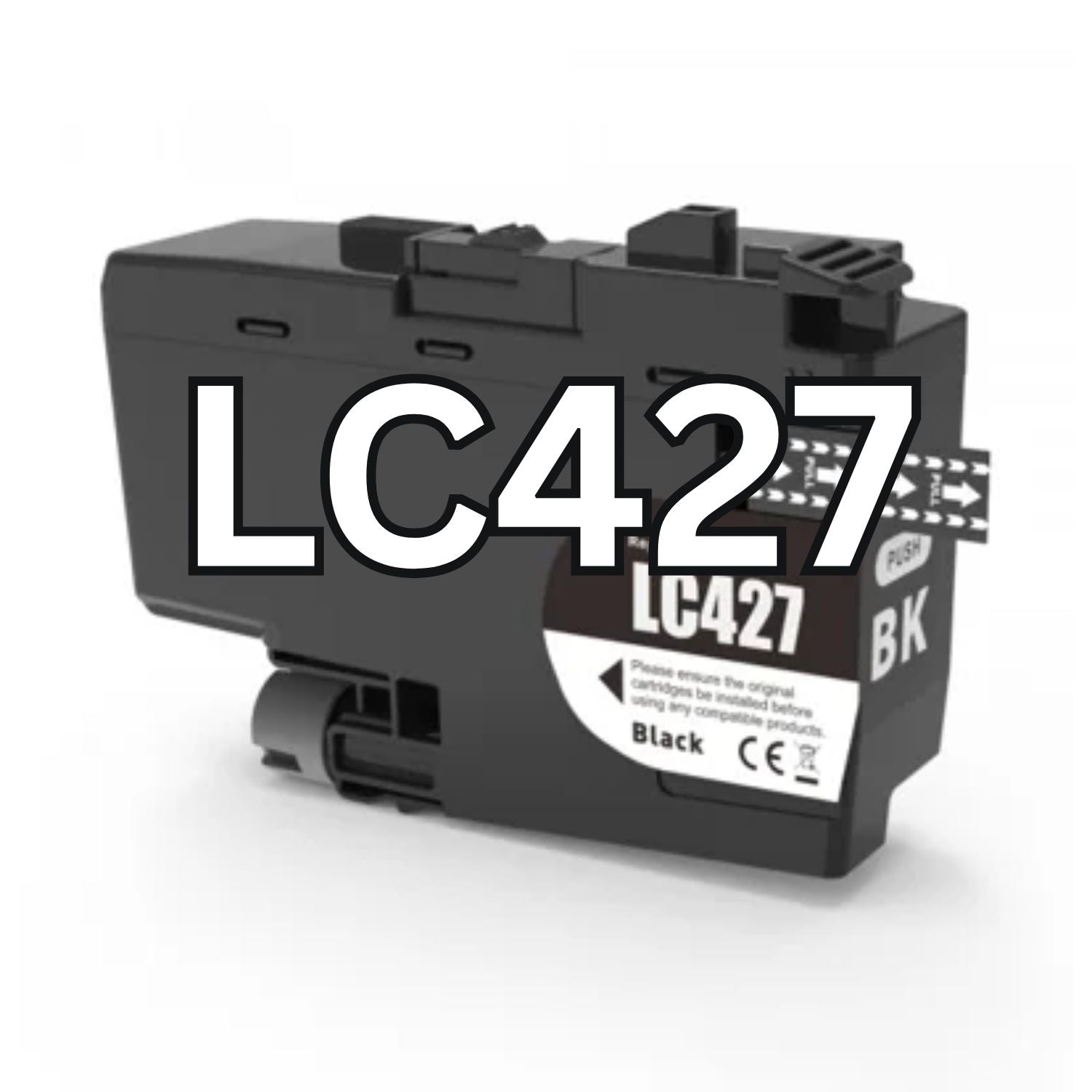 Brother LC-529XLBK ink cartridge, accessory 58ml Black, Warranty 3 years.