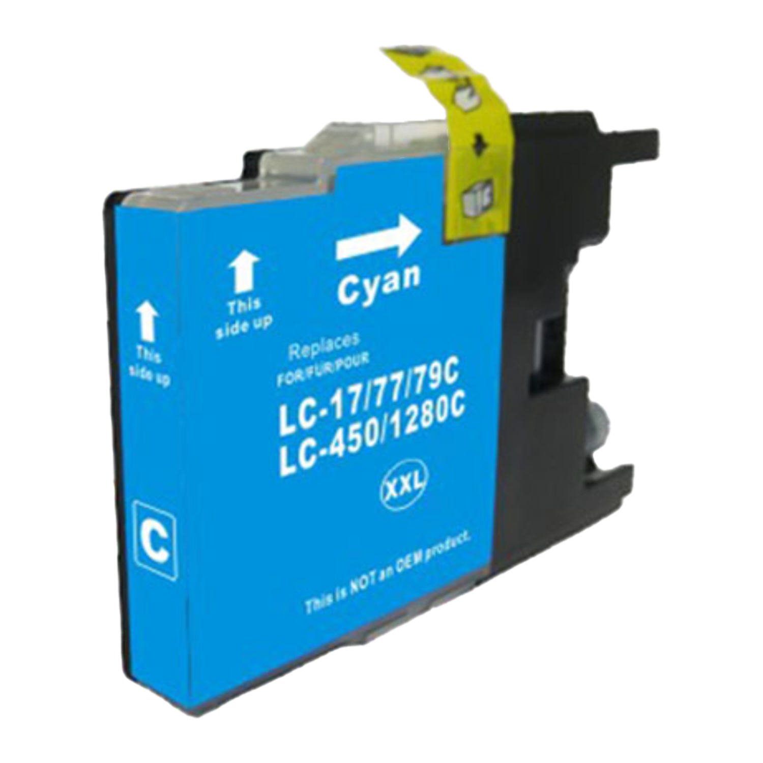 Brother LC-1280C bläckpatron, tillbehör 16,6ml Cyan, Garanti 3 år.