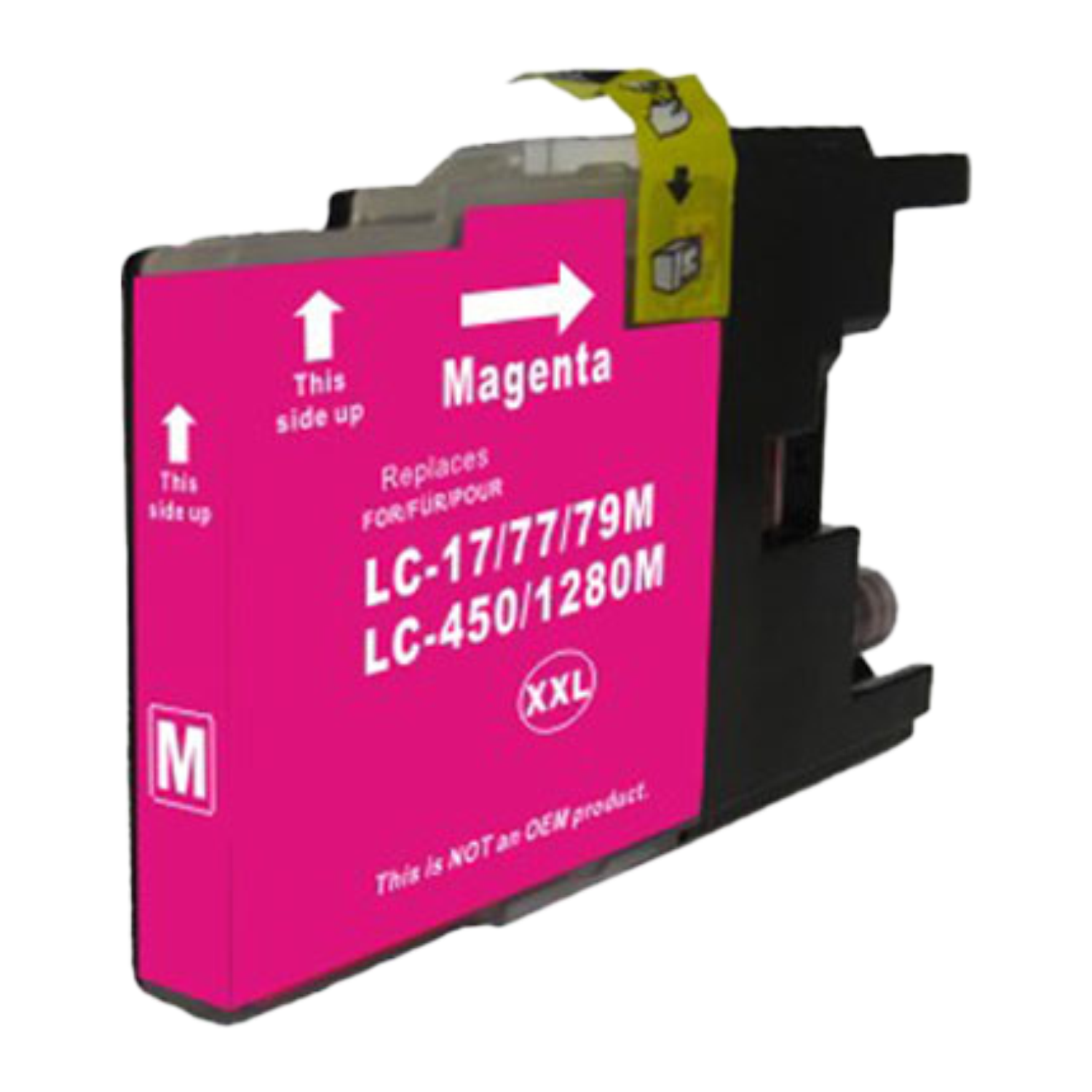 Brother LC-1280M ink cartridge, accessory 16.6ml Magenta, Warranty 3 years.