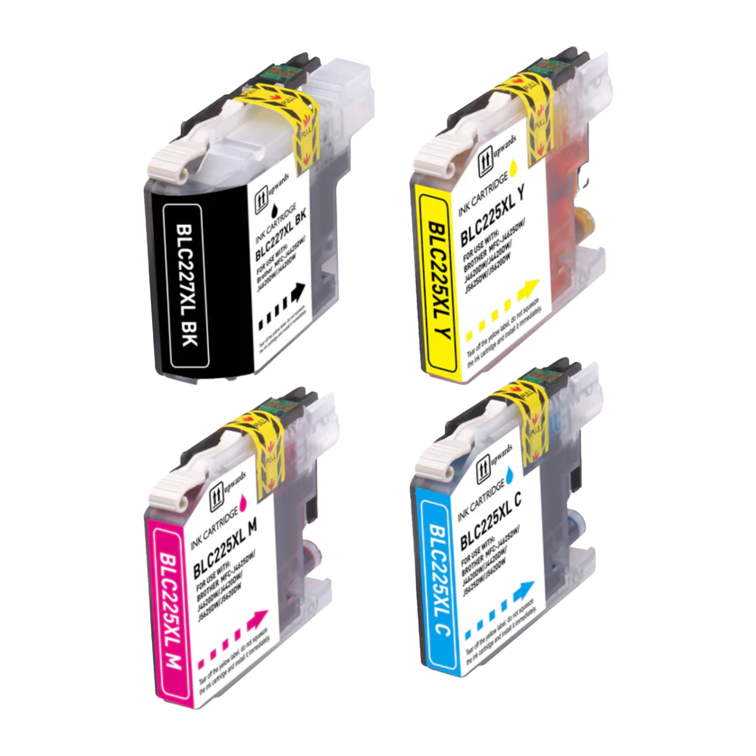 Brother LC-227XLVALBP bläckpatron, tillbehör 4 färg set, BK/C/M/Y