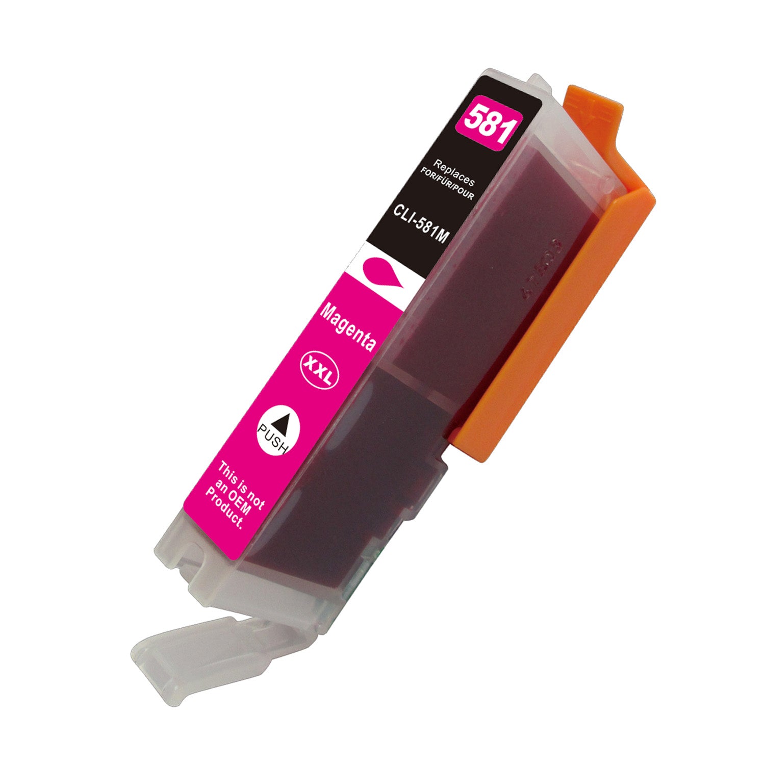 Canon CLI-581M XL bläckpatron, tillbehör 12,2ml 2050C001 Magenta, Garanti 3 år.