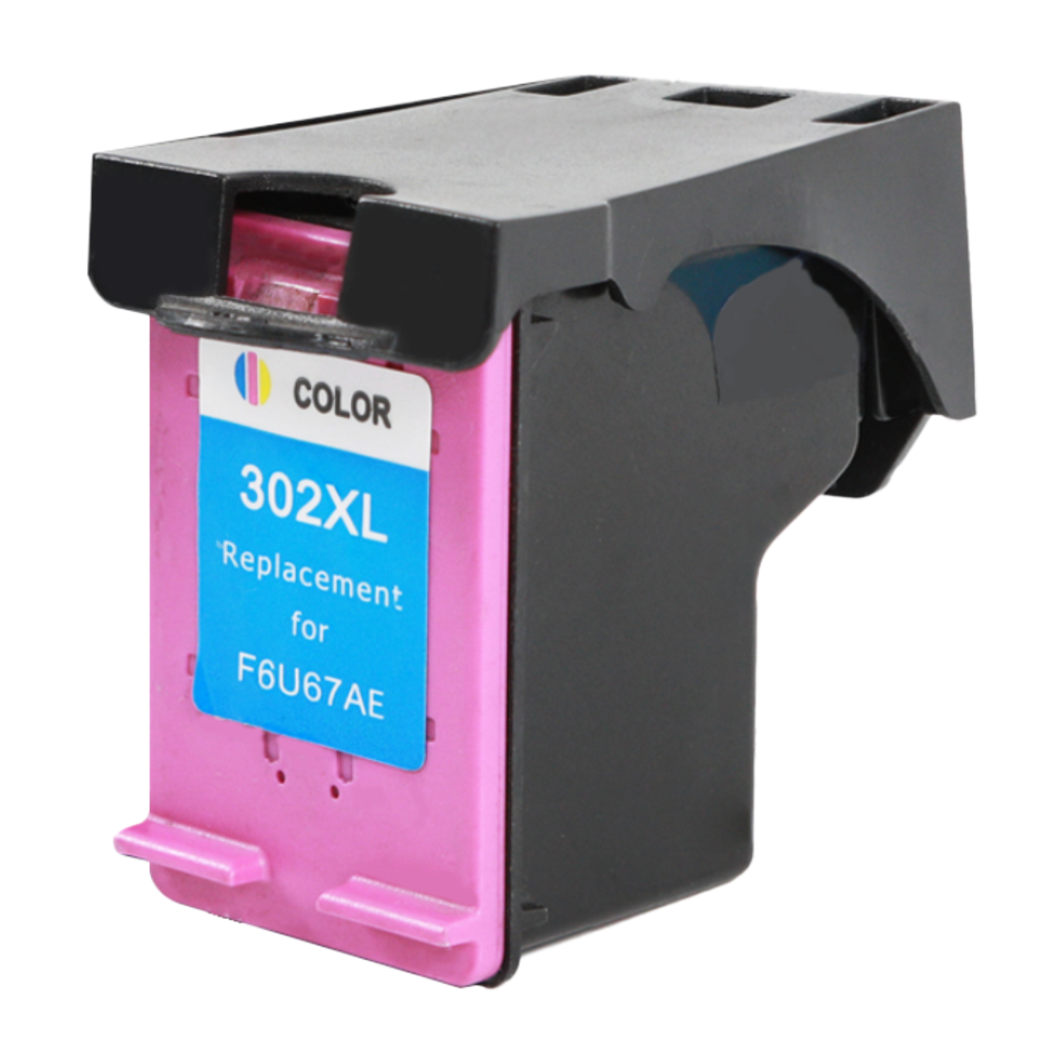 Hp 302XL CMY ink cartridge 3 color set, accessory, F6U67AE#NEW