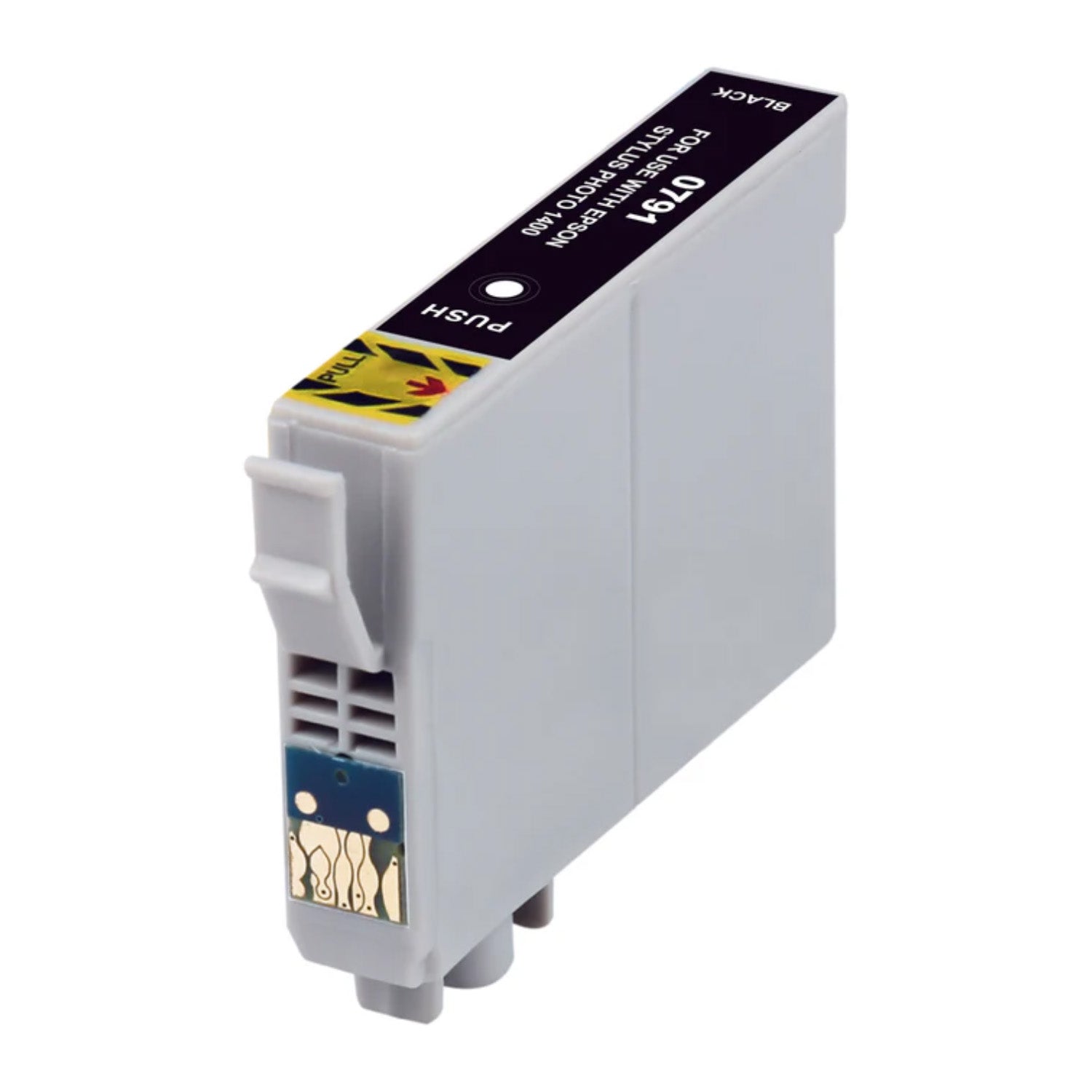 Epson T0791 bläckpatron, tillbehör 17ml T079120 Svart, C13T07914010