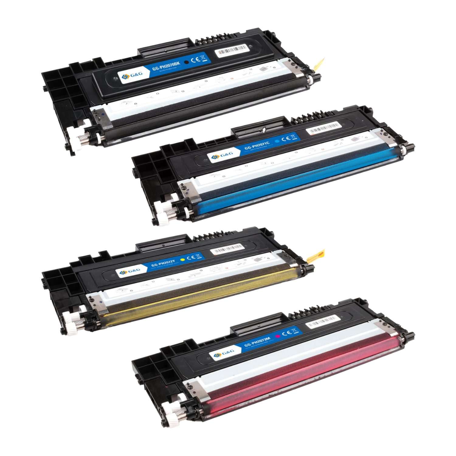 Hp W2070 (117A) KCMY, 4-color ink cartridge set, accessories, warranty 3 years