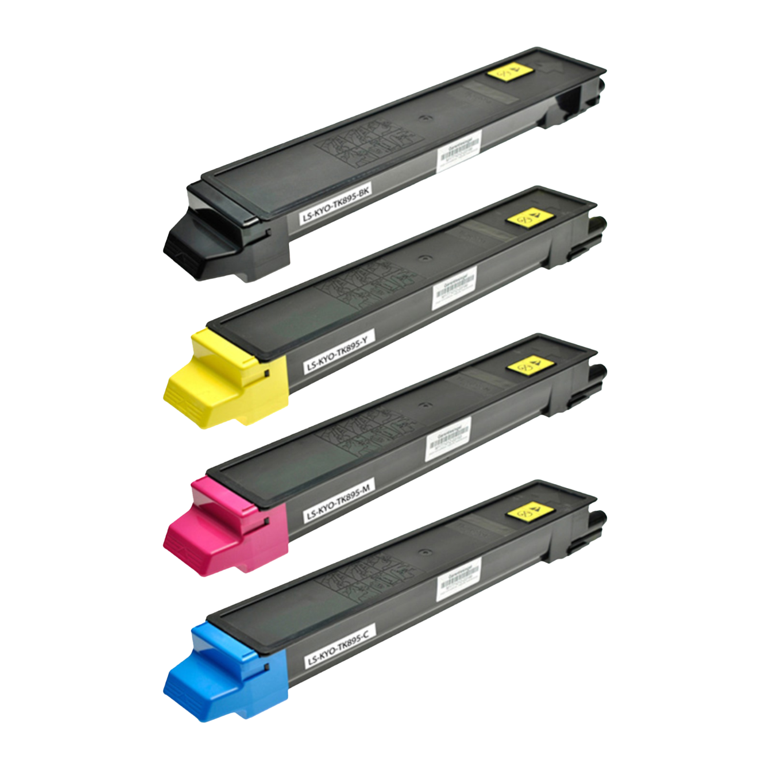 Kyocera TK-895 XL KCMY, 4-color ink cartridge set, accessories, warranty 3 years