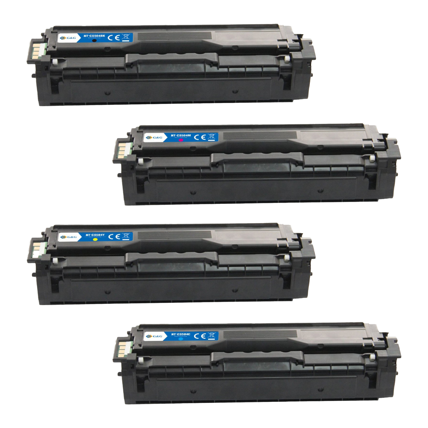 Samsung 505L / SU035A KCMY, 4-color ink cartridge set, accessories, warranty 3 years