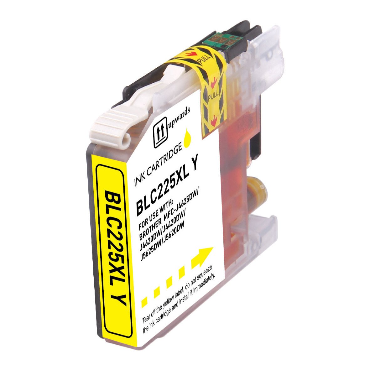 Brother LC-225XLY ink cartridge, accessory 15.6ml Yellow, Warranty 3 years.