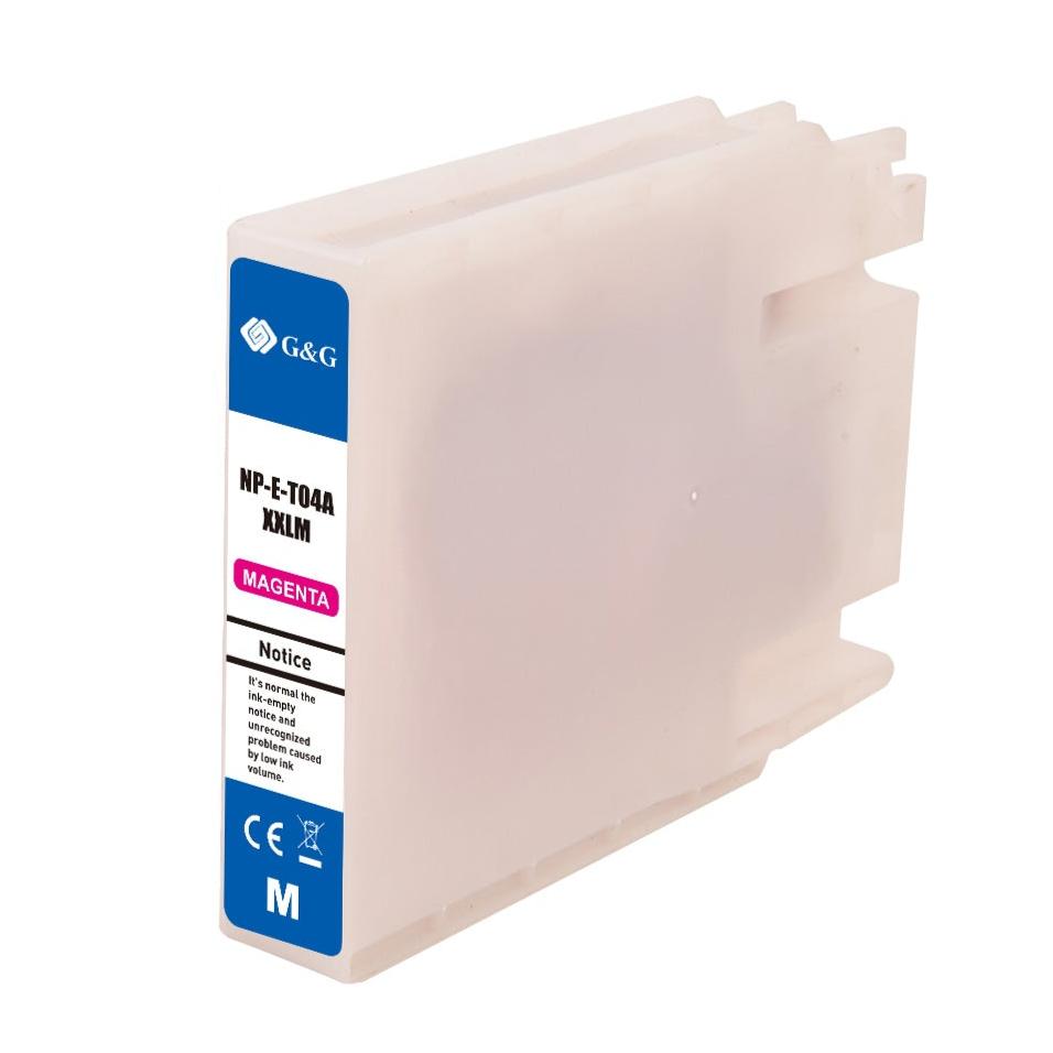 Epson T04A3, WF-C8190/C8690 bläckpatron, tillbehör C13T04A340 Magenta