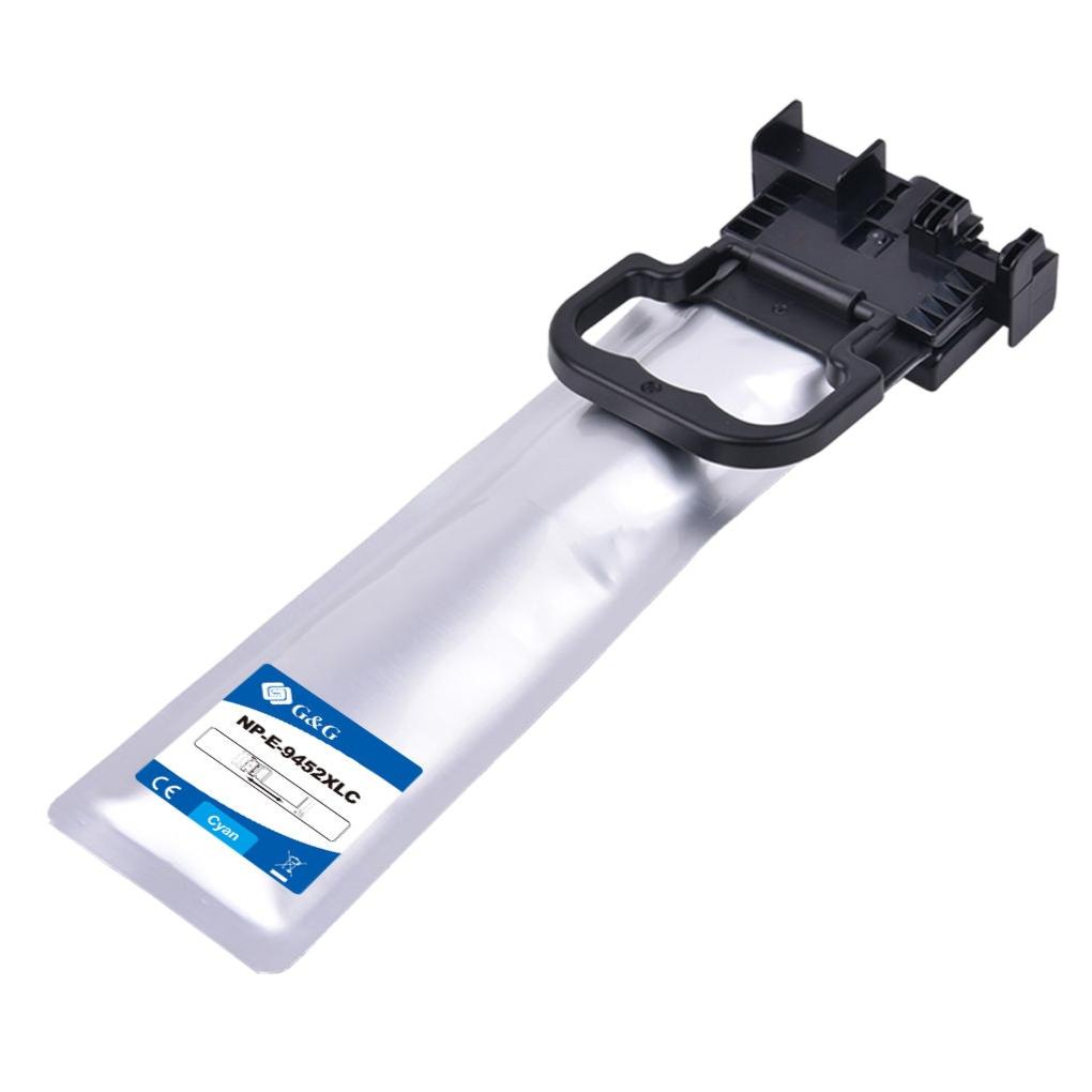 Epson T9452 ink cartridge, supply 5000 pages, Cyan, Warranty 3 years.