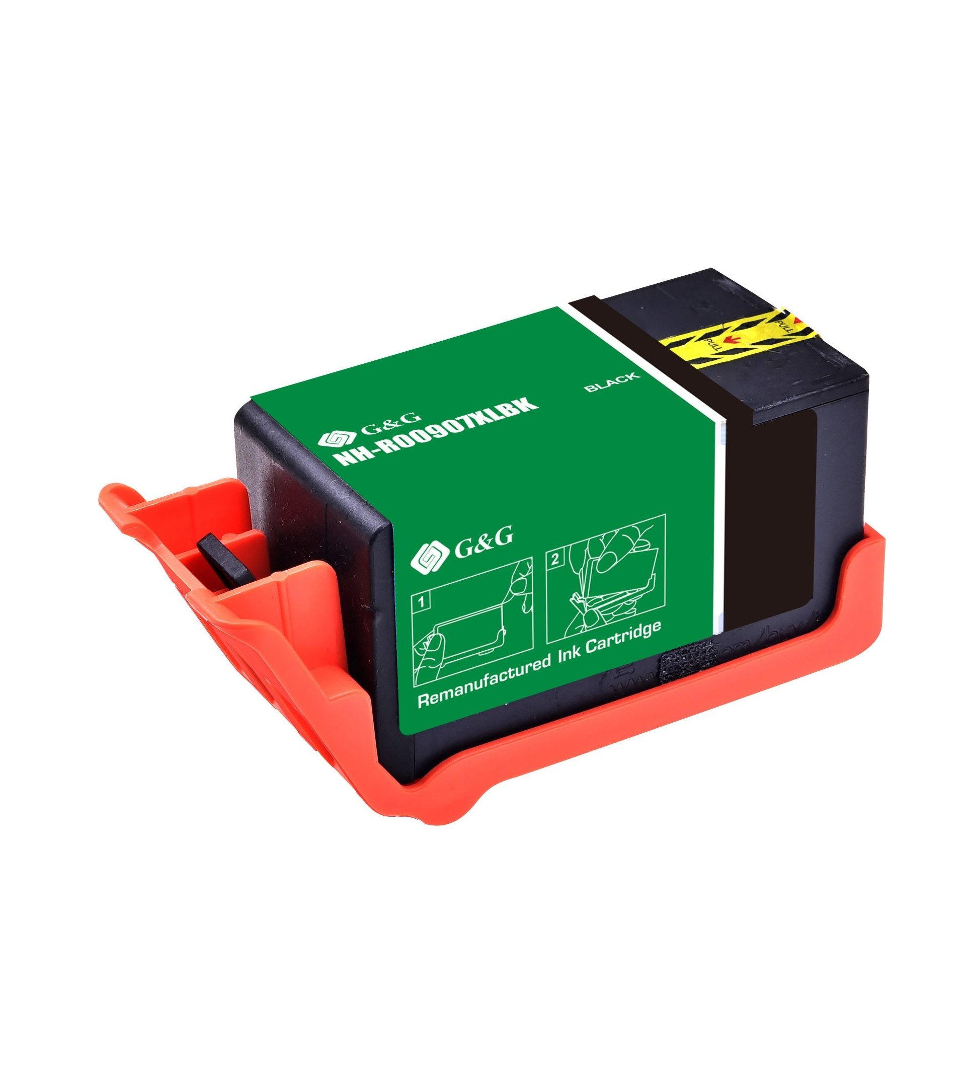 Hp 907 XLBK ink cartridge, supply 1500 pages, T6M19AE#BGX Black