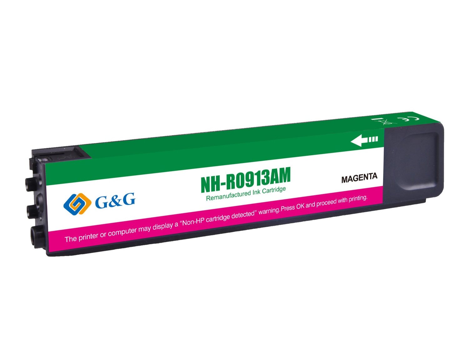 Hp 913A ink cartridge, supply 3000 pages, F6T78AE Magenta, Warranty 3 years.