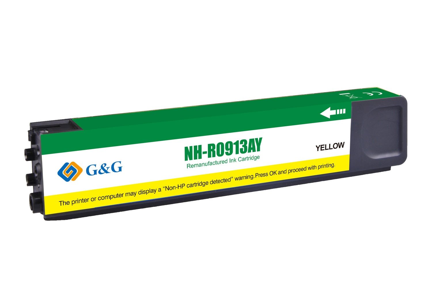 Hp 913A ink cartridge, supply 3000 pages, F6T79AE Yellow, Warranty 3 years.