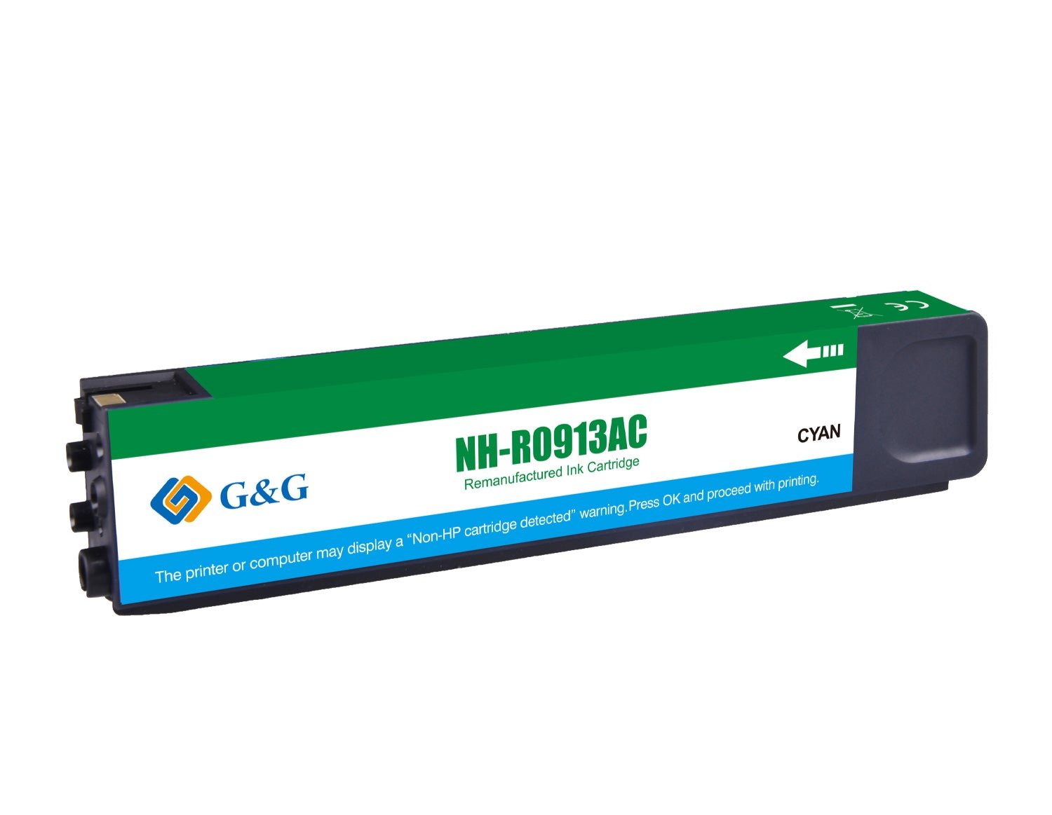 Hp 913A ink cartridge, supply 3000 pages, F6T77AE Cyan, Warranty 3 years.