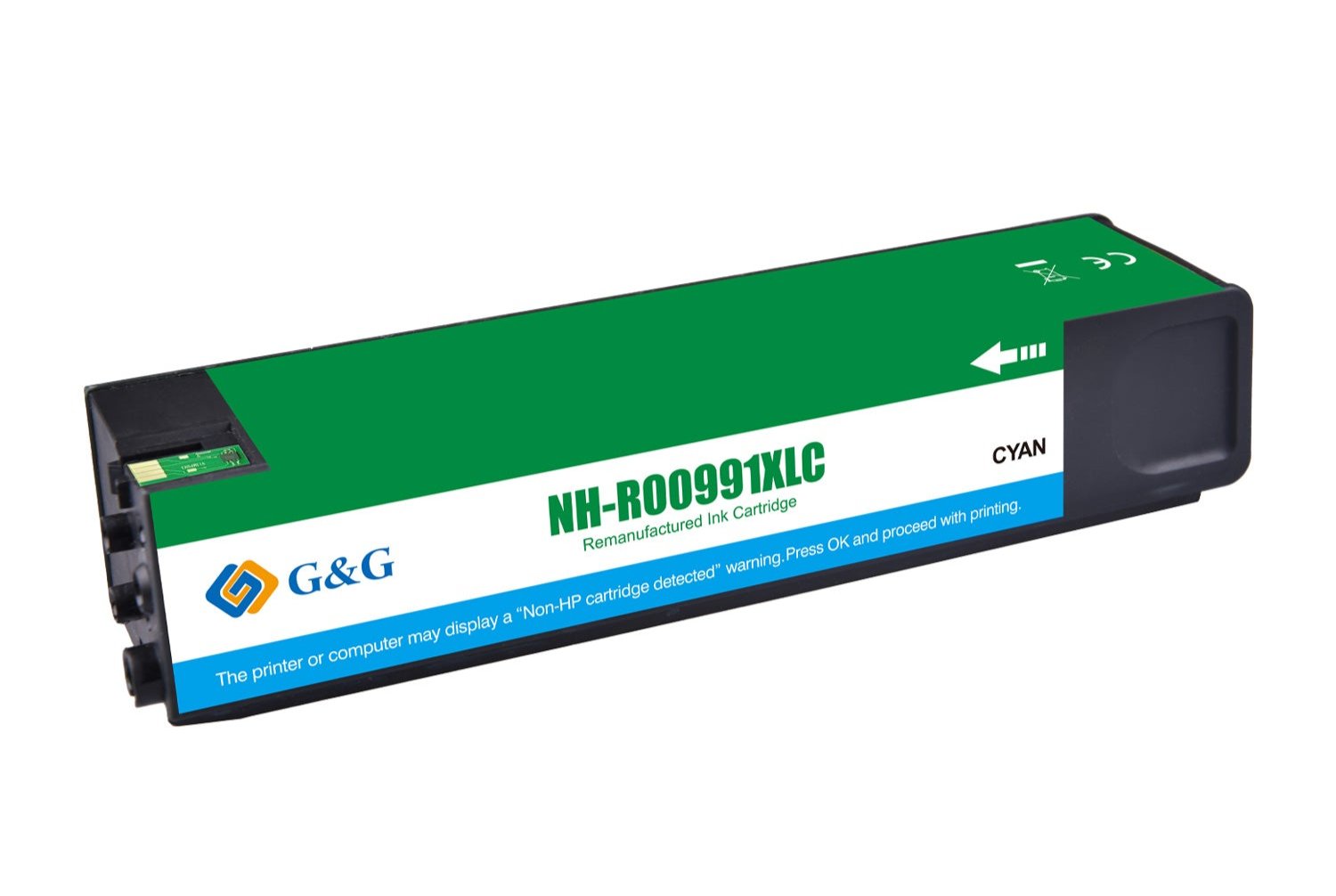 Hp 991X ink cartridge, accessory 16000 pages, M0J90AE Cyan, Warranty 3 years.