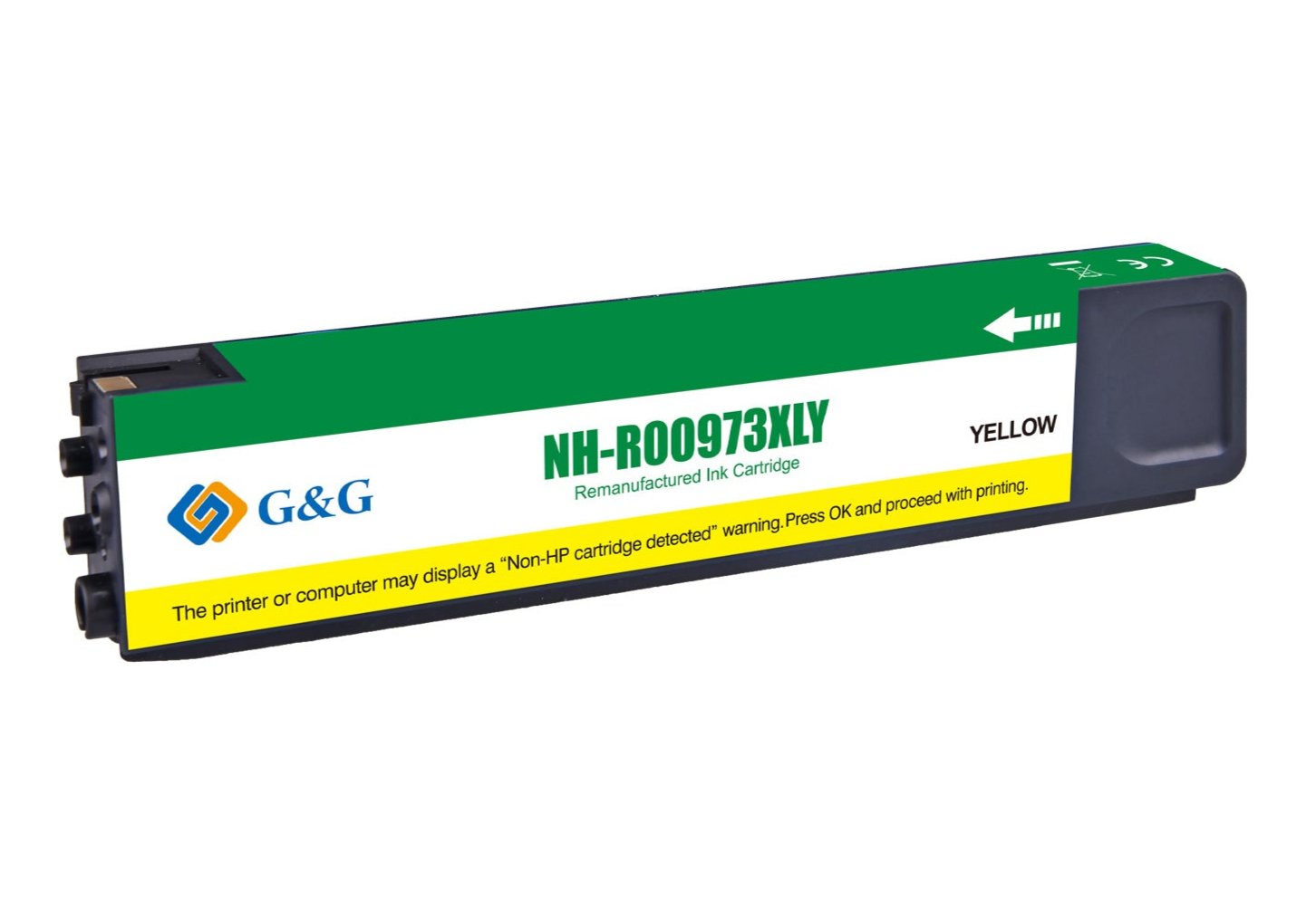 Hp 973XL ink cartridge, supply 7000 pages, F6T3AE8 Yellow, Warranty 3 years.