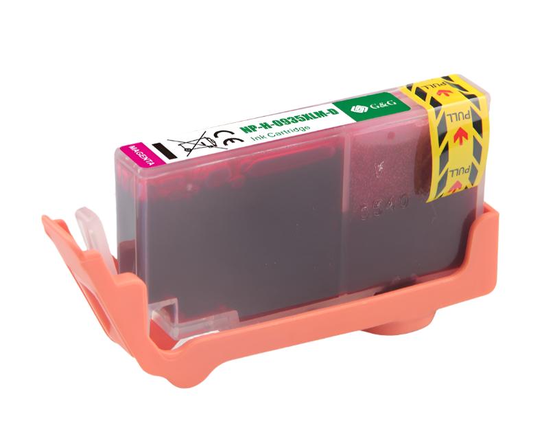 Hp 935XL M bläckpatron, tillbehör 14,6ml C2P25AE Magenta, Garanti 3 år.