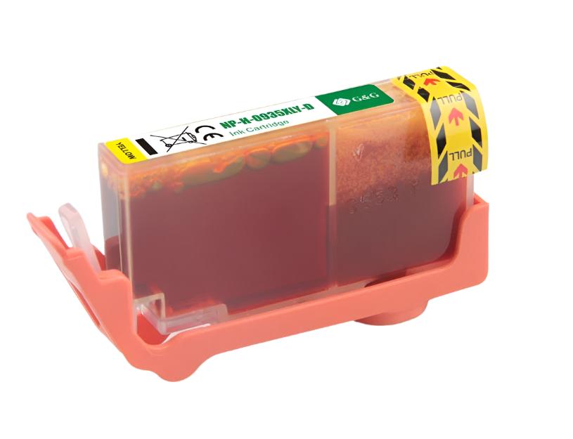 Hp 935XL Y bläckpatron, tillbehör 14,6ml C2P26AE Gul, Garanti 3 år.