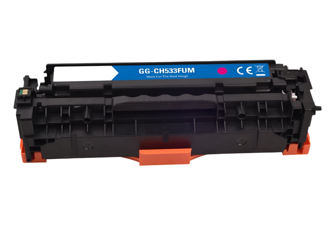 Hp CC533A ink cartridge, accessory 2800 pages, 304A Magenta, Warranty 3 years.