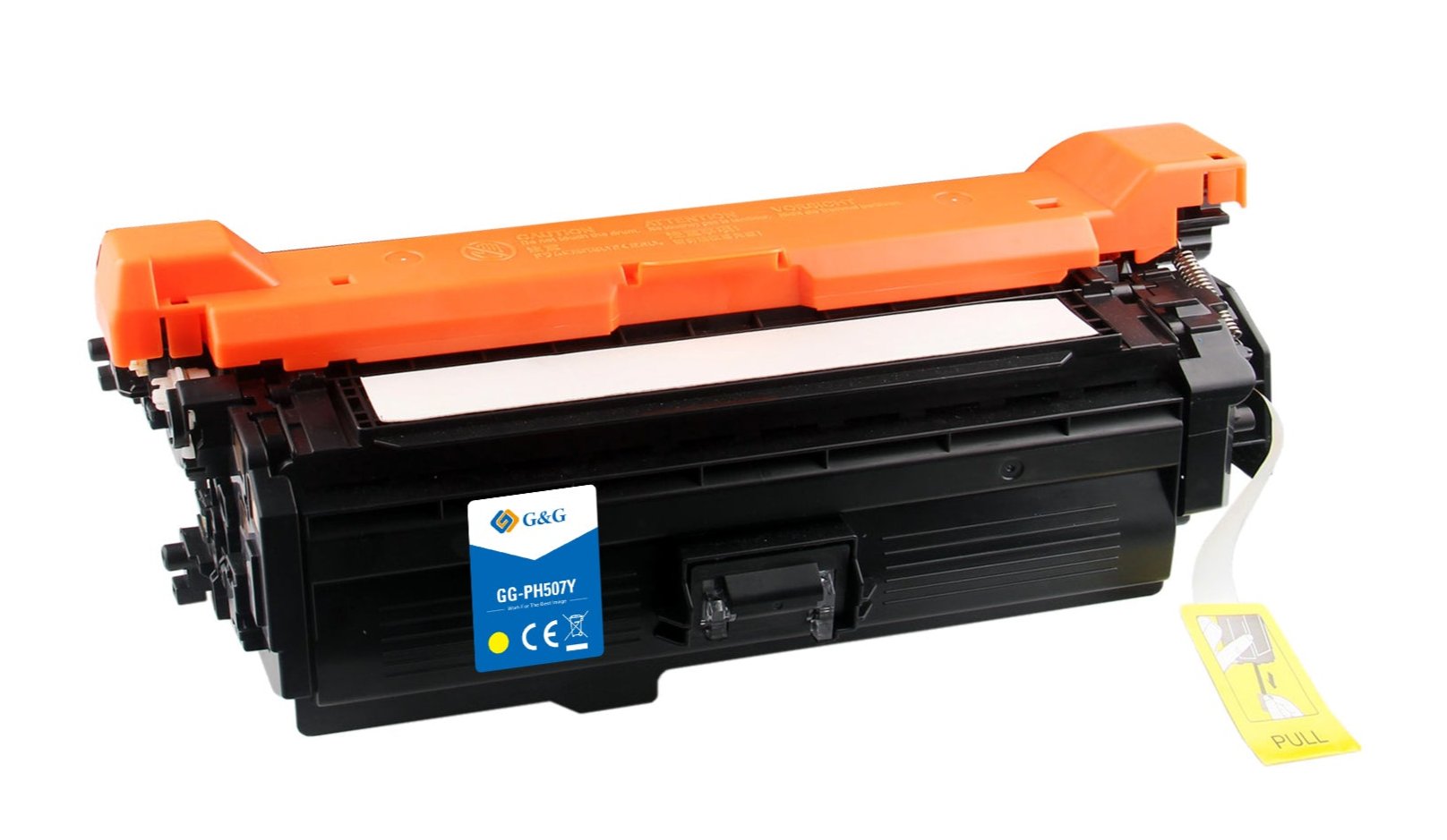 Hp CE402A ink cartridge, supply 6000 pages, 507A Yellow, Warranty 3 years.