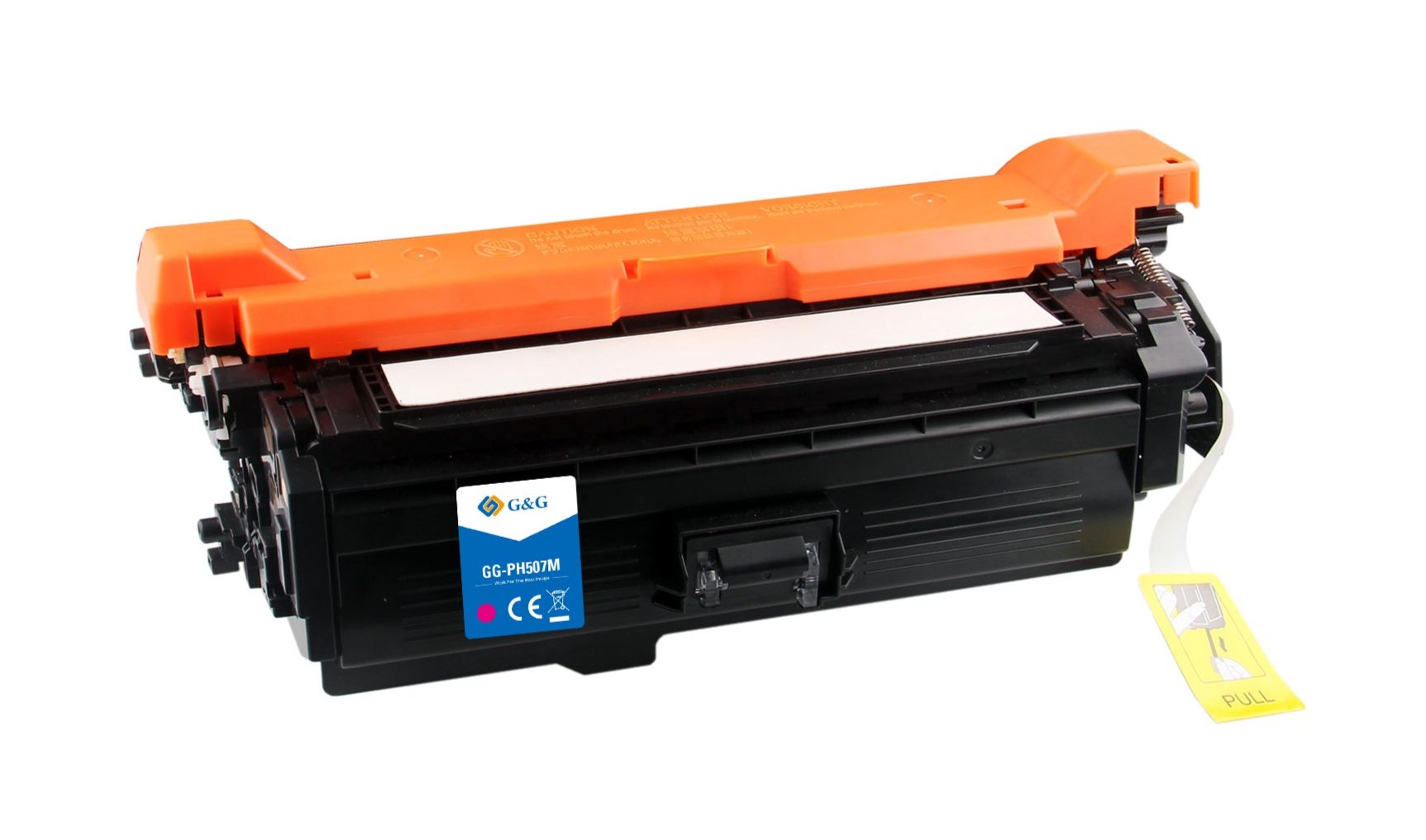 Hp CE403A ink cartridge, supply 6000 pages, 507A Magenta, Warranty 3 years.