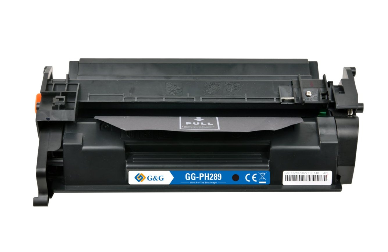 Hp CF289A ink cartridge, supply 5000 pages, 89A Black, Warranty 3 years.
