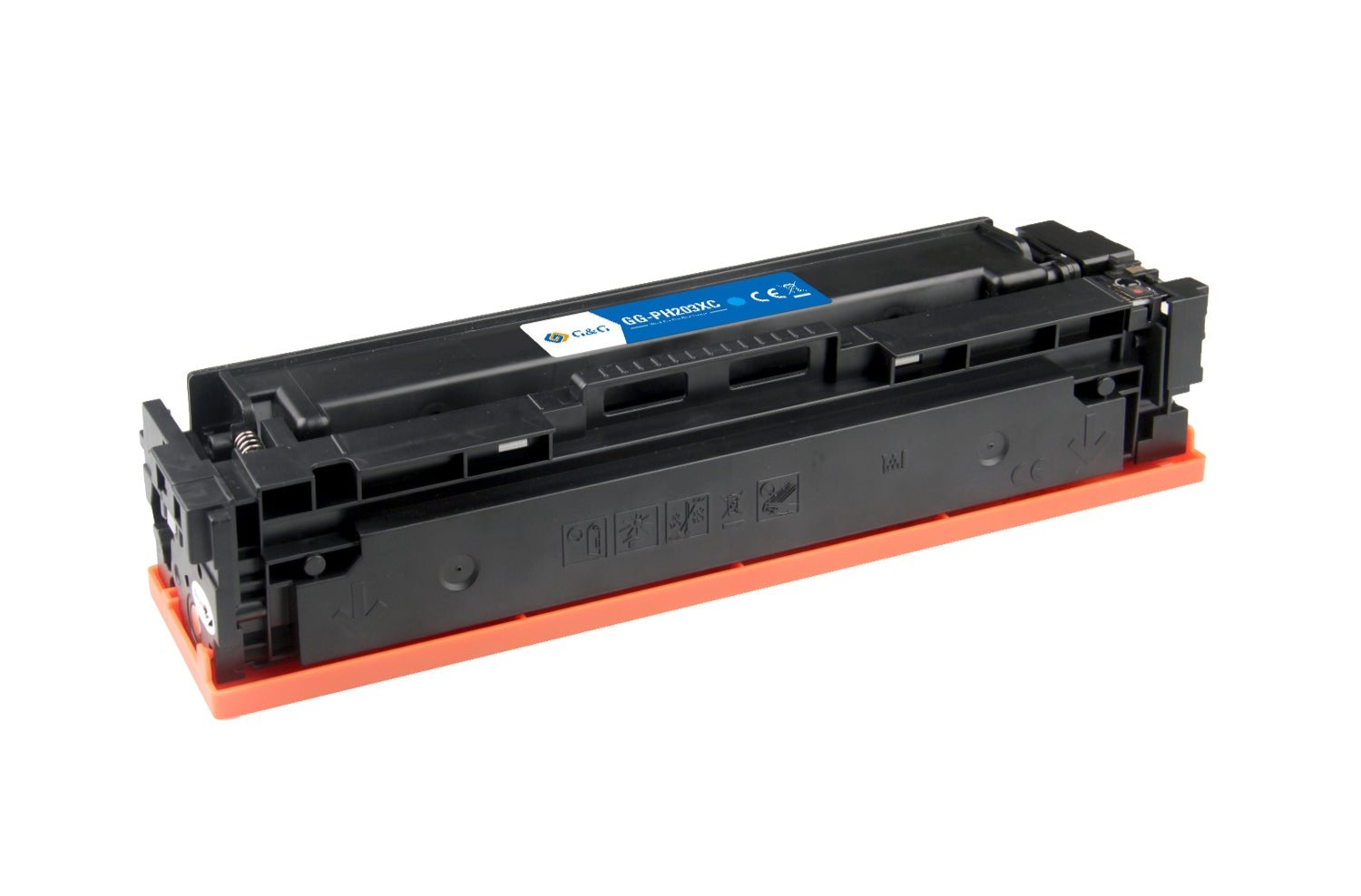 Hp CF541X ink cartridge, accessory 2500 pages, 203X Cyan, Warranty 3 years.