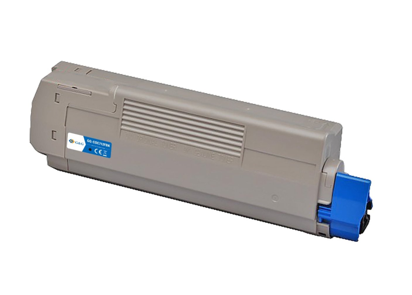 OKI C712 svart bläckpatron, leverans 11000 sidor, Garanti 3 år.