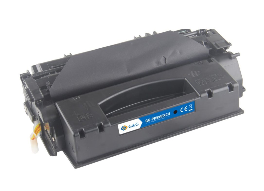 Hp Q5949X ink cartridge, supply 6000 pages, 49X Black, Warranty 3 years.