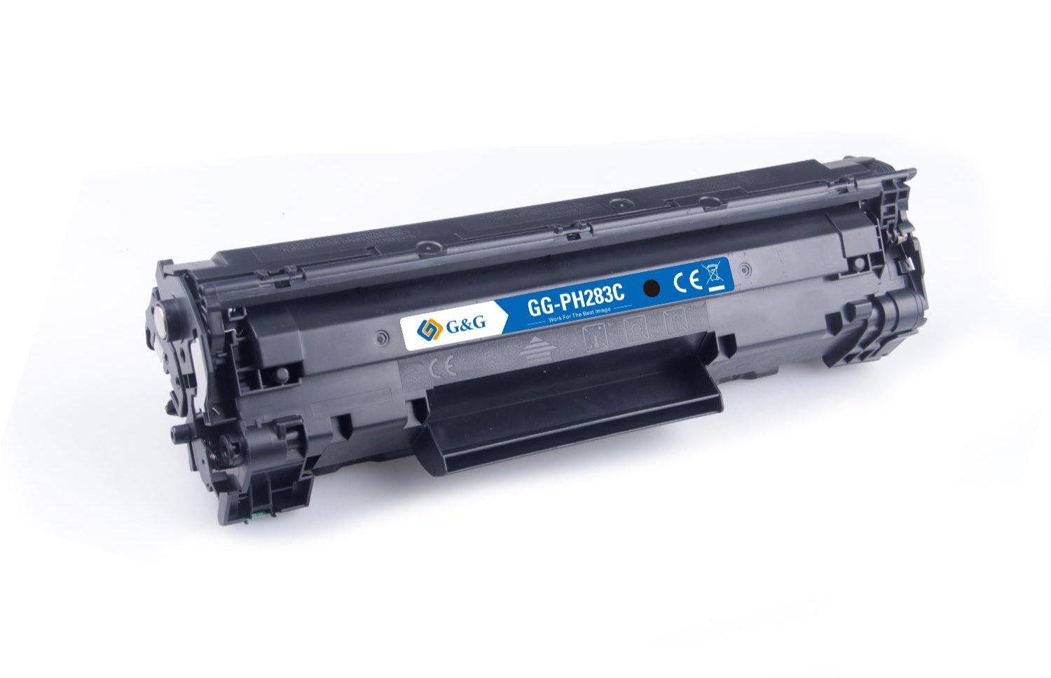 Hp CF283A ink cartridge, supply 1500 pages, 83A Black, Warranty 3 years.