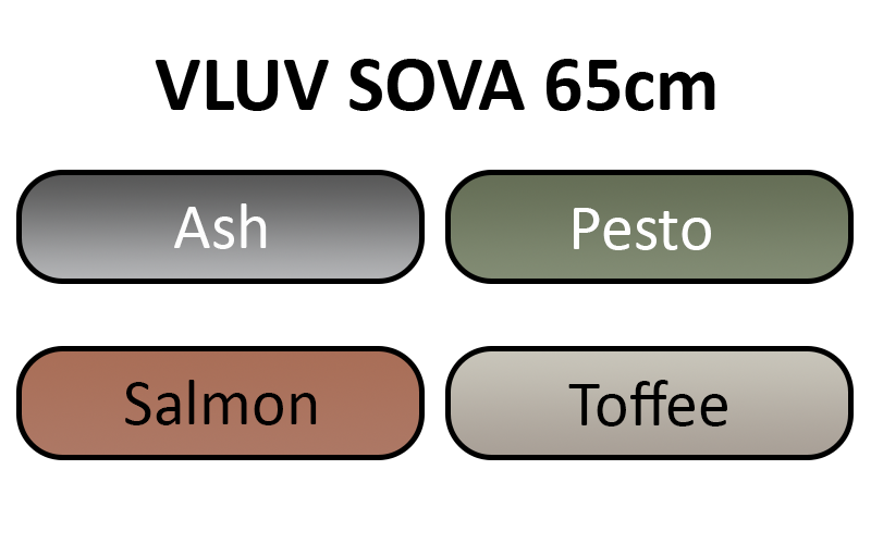 VLUV Sova tygklädd design sitsboll | ⌀ 65 cm