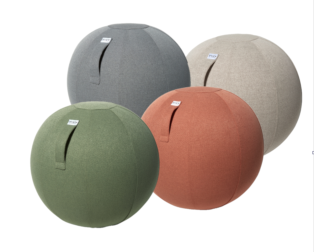 VLUV Sova Fabric Covered Design Seat Ball | ⌀ 65 cm
