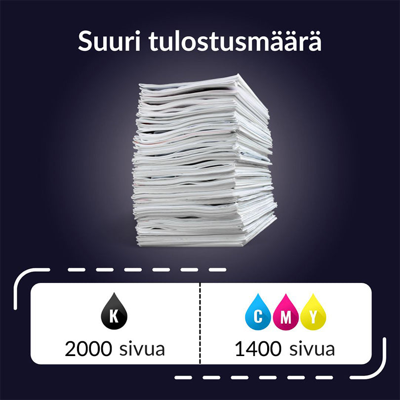 Epson C1700 KCMY, 4 värin mustekasetti sarja, tarvike, takuu 3v