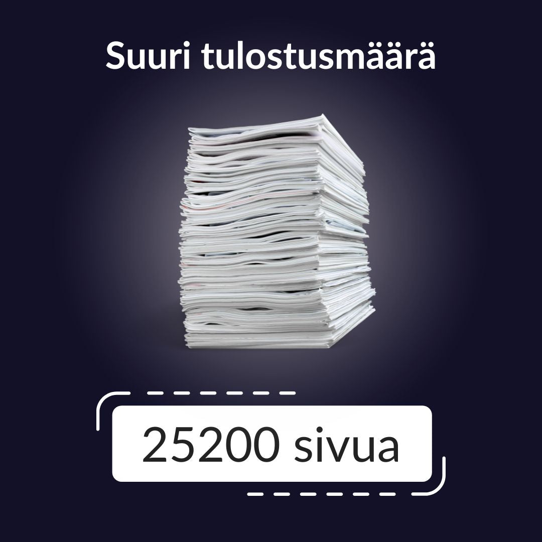 Hp W1470X mustekasetti, tarvike 25200 sivua, 147X Musta, Takuu 3v.
