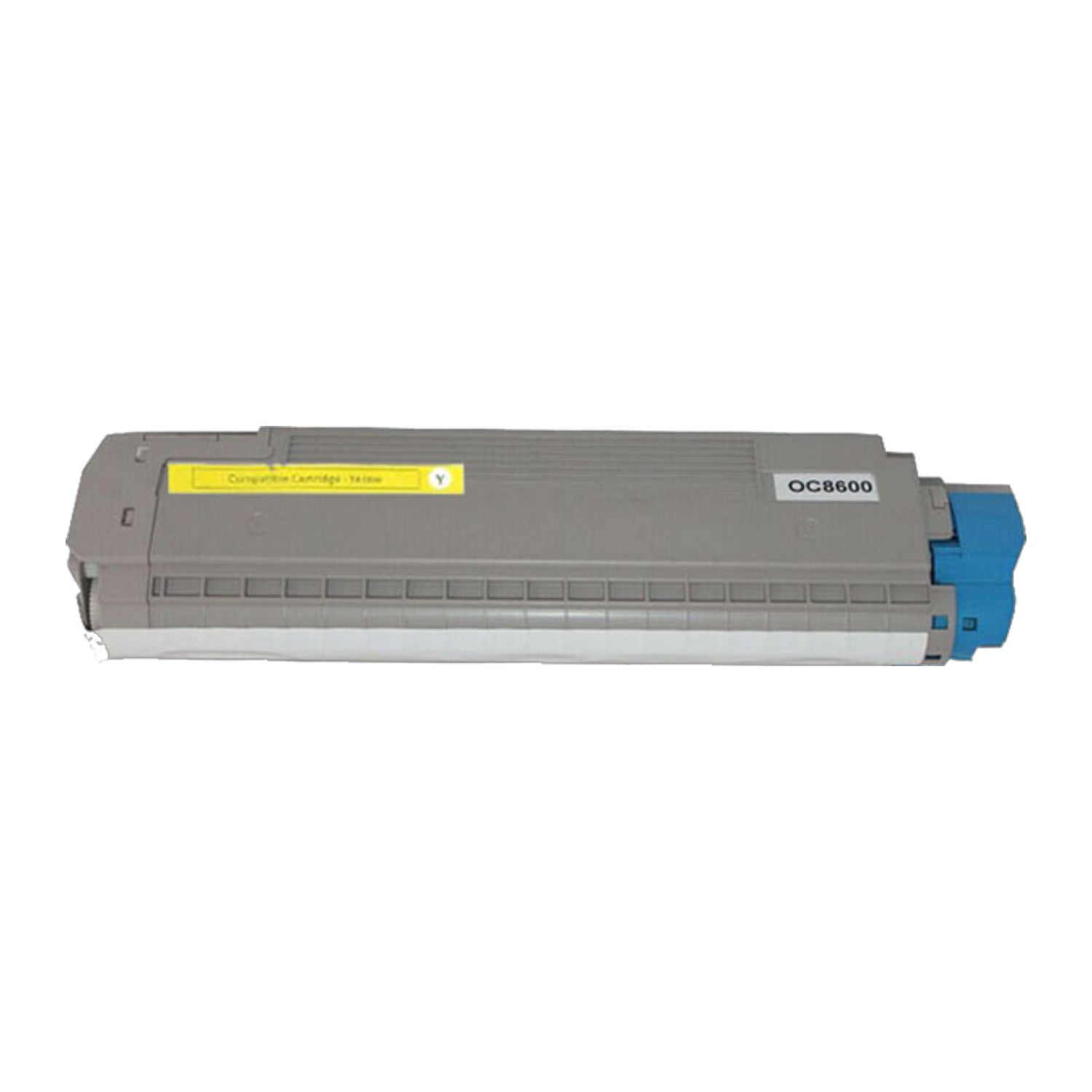 OKI 43487709 ink cartridge, supply 6000 pages, C8600 Yellow, Warranty 3 years.