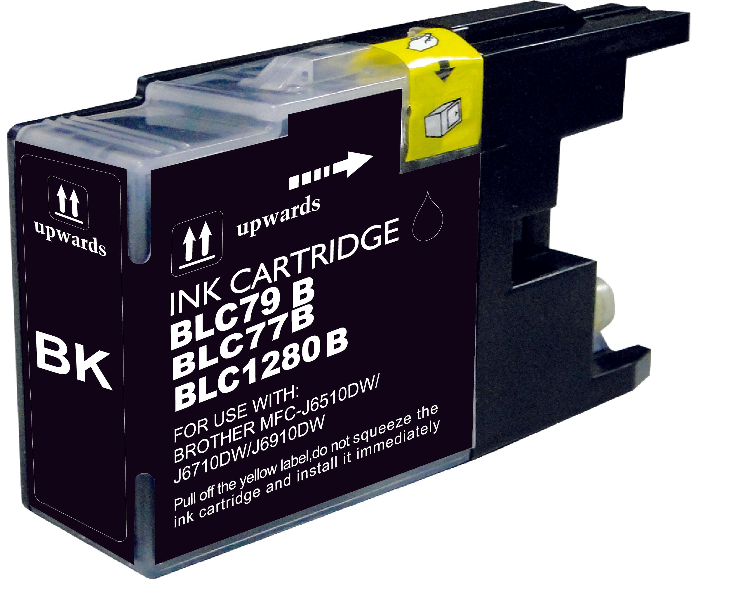 Brother LC-1280BKXL bläckpatron, tillbehör 62ml Svart, Garanti 3 år.