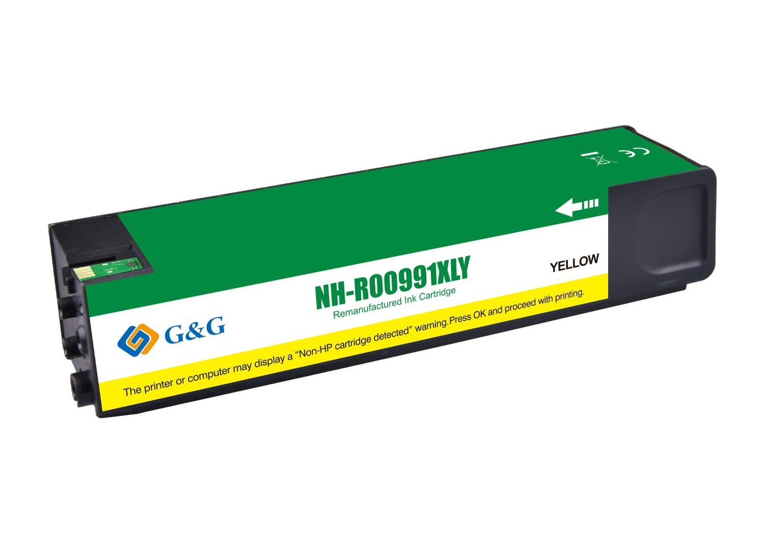 Hp 991X ink cartridge, supply 16000 pages, M0J98AE Yellow, Warranty 3 years.