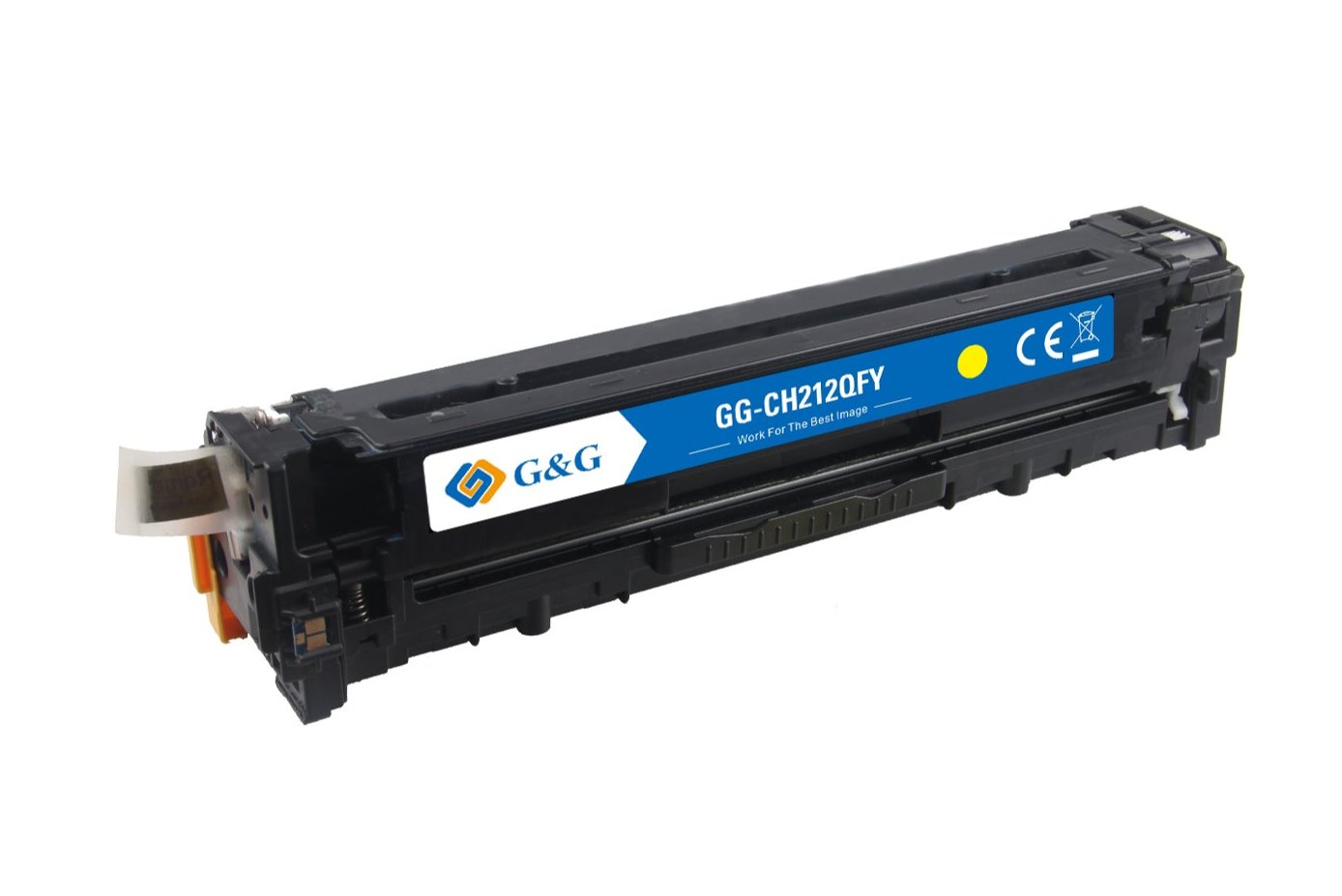 Hp CF212A ink cartridge, supply 1800 pages, 131A Yellow, Warranty 3 years.