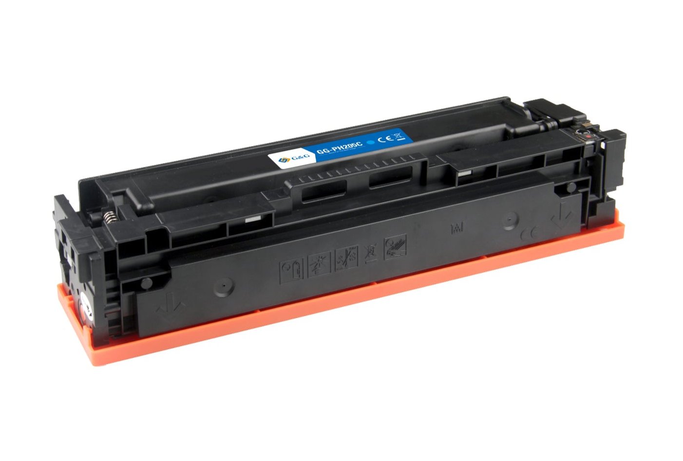 Hp CF531A bläckpatron, tillbehör 900 sidor, 205A Cyan, Garanti 3 år.