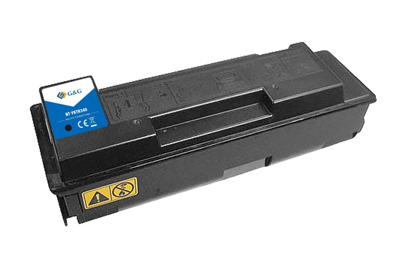 Kyocera TK-340 ink cartridge, supply 12000 pages, Black, Warranty 3 years.