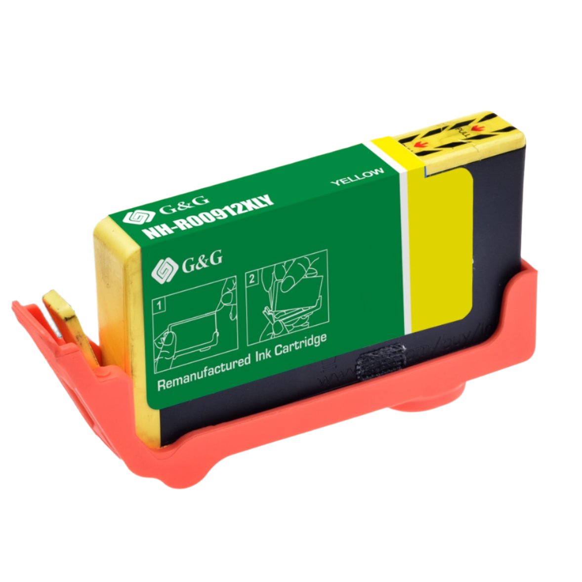 Hp 912XL bläckpatron, tillbehör 10,5ml, 3YL83AE Gul, Garanti 3 år.